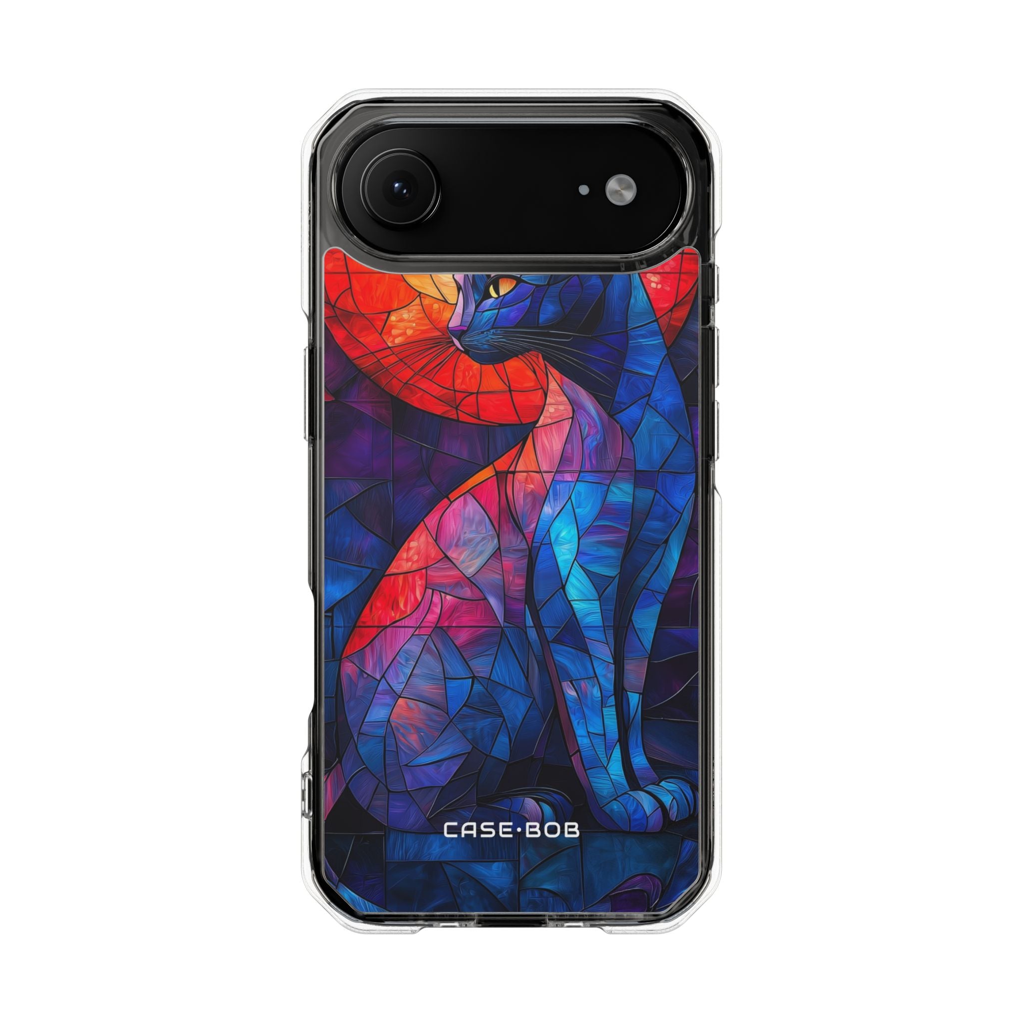 Stained Glass Cat iPhone 17 Air Case - Impact