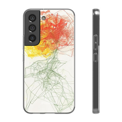 Fiery Blossom | Flexible Phone Case for Samsung Galaxy