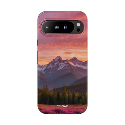 Mountain Peaks Glow - Google Pixel Case