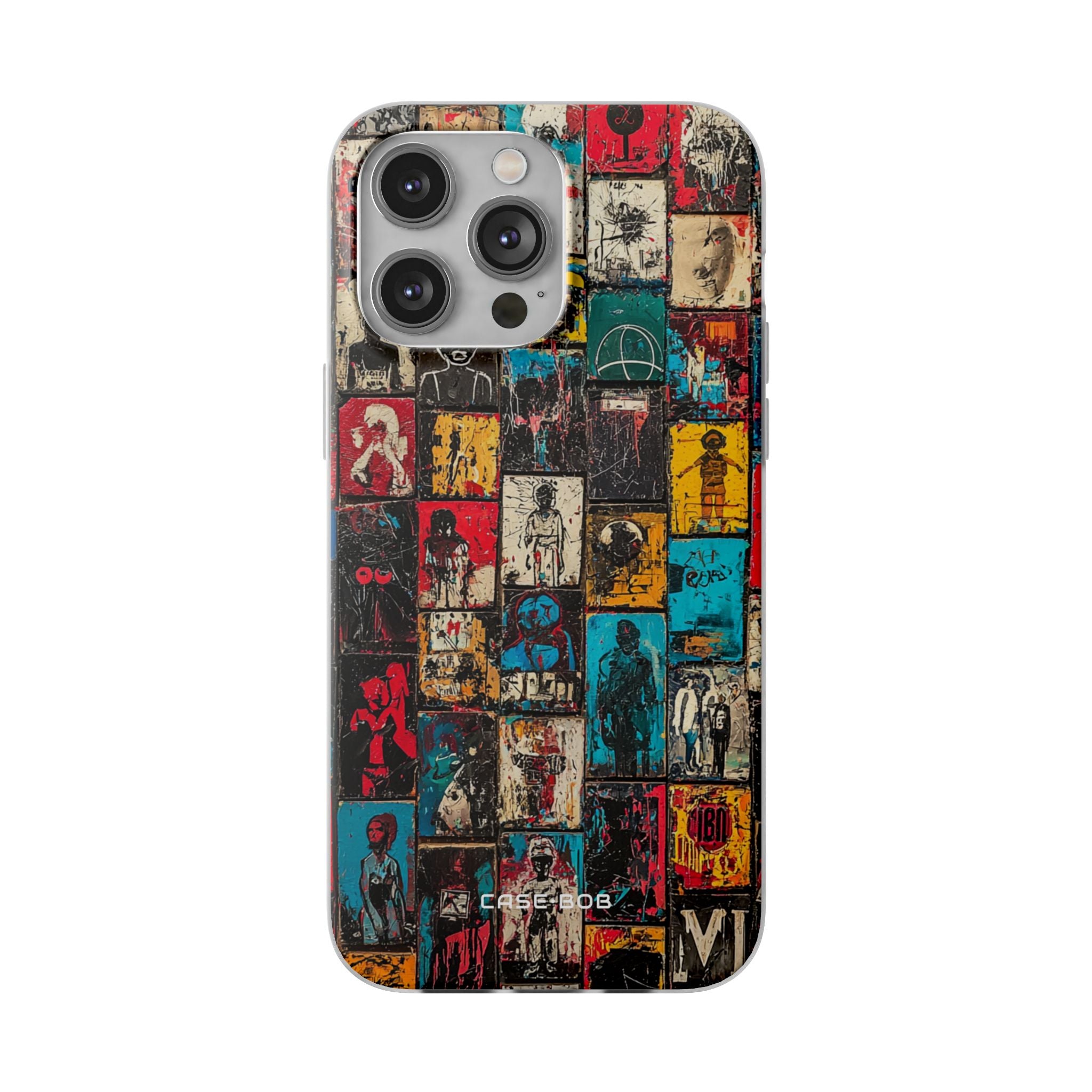 Figured Grid iPhone 14 Pro Max Case - Soft