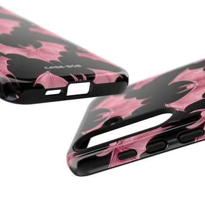 Pink Batwave Samsung S24 Plus Case - Tough