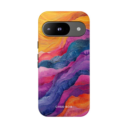 Vibrant Flow Google Pixel 9 Case - Tough