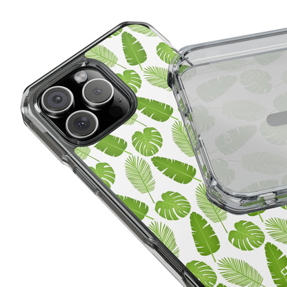 Tropical Leaf Harmony iPhone Case - Impact