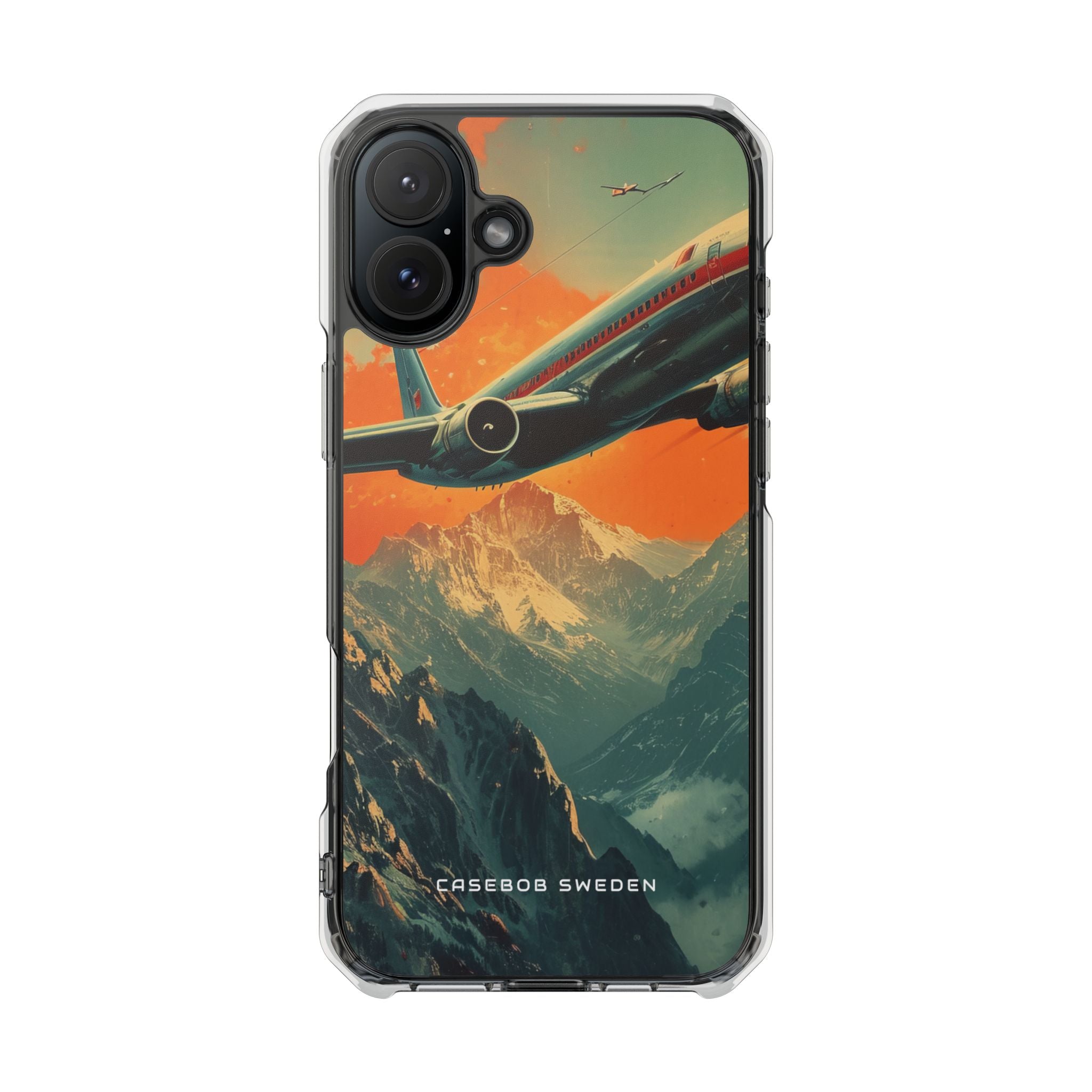 Vintage Skyward Adventure iPhone 16 - Clear Impact Phone Case