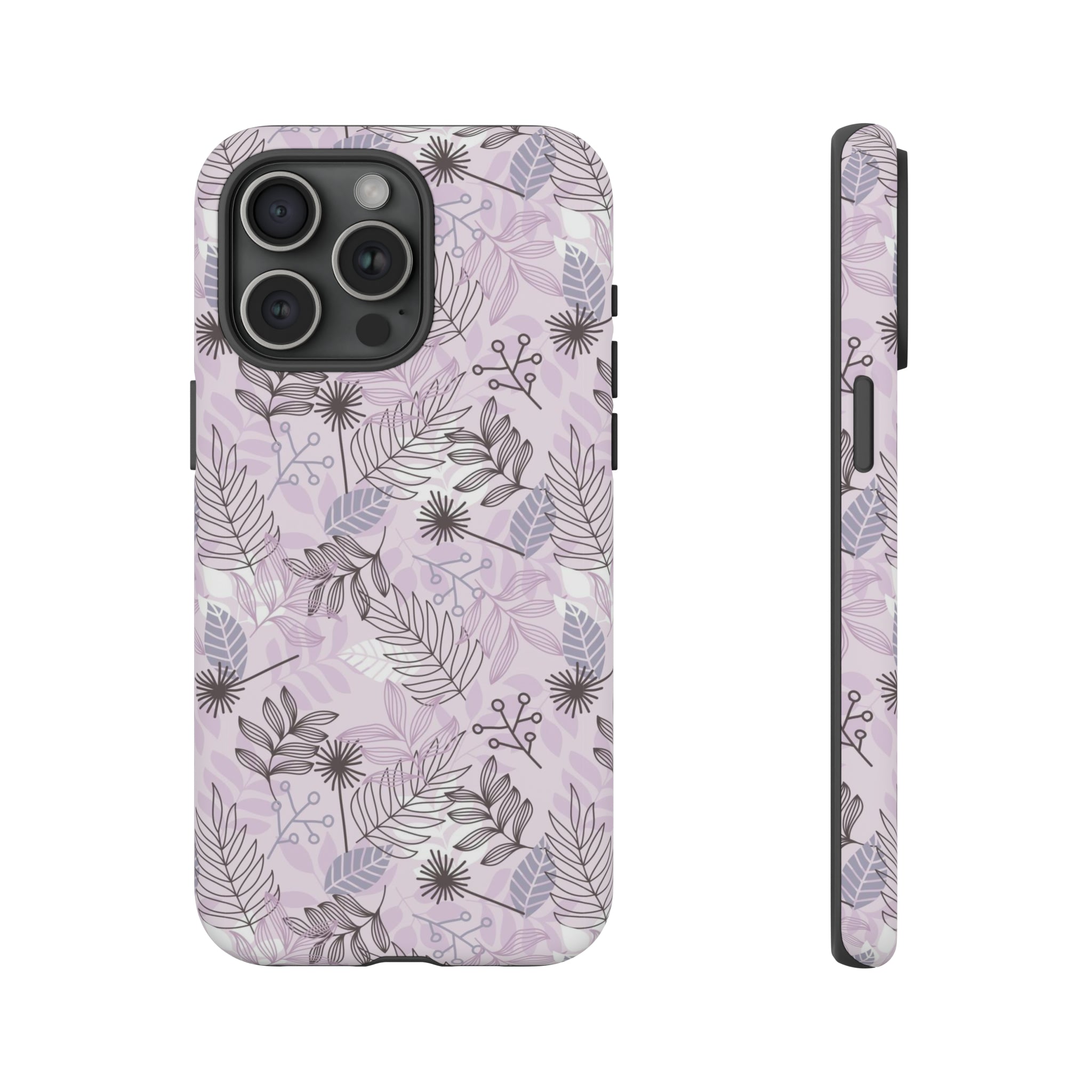 Purple Leaf - Protective Phone Case