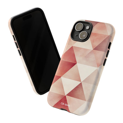 Triangular Shapes Flow - iPhone Case