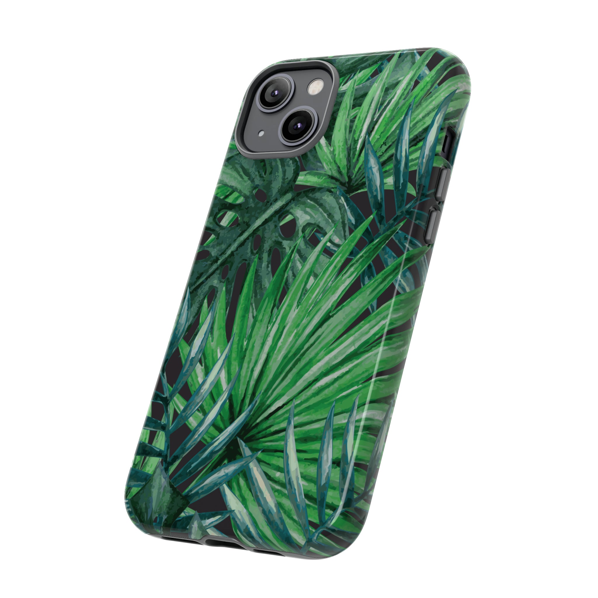 Watercolor Tropical Palm - Protective Phone Case