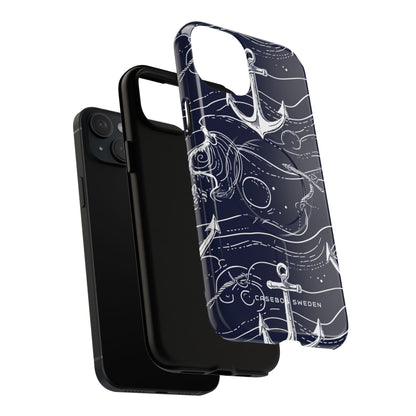 Gradient Anchorflow Waves iPhone 15 | Tough+ Phone Case