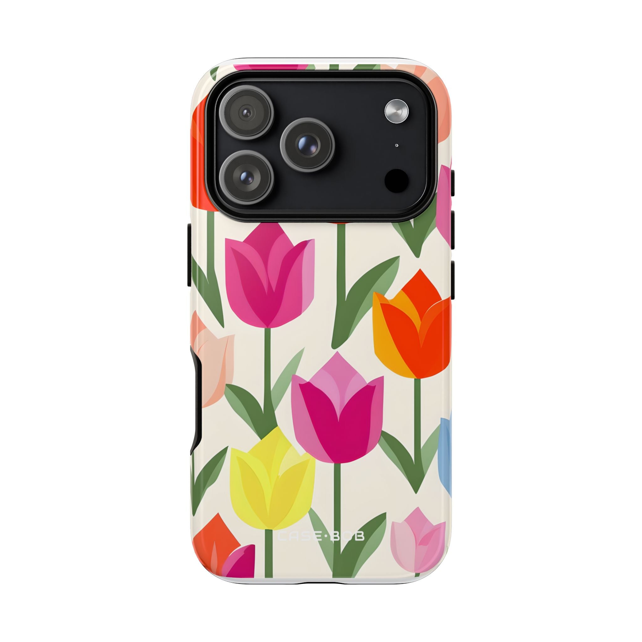 Tulip Harmony Green iPhone 17 Pro Case - Tough