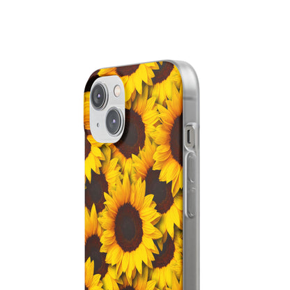 Sunflower Glow iPhone 14 Case - Soft