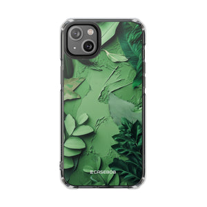 Pantone Greene  | Phone Case for iPhone (Clear Impact Case - Magnetic)