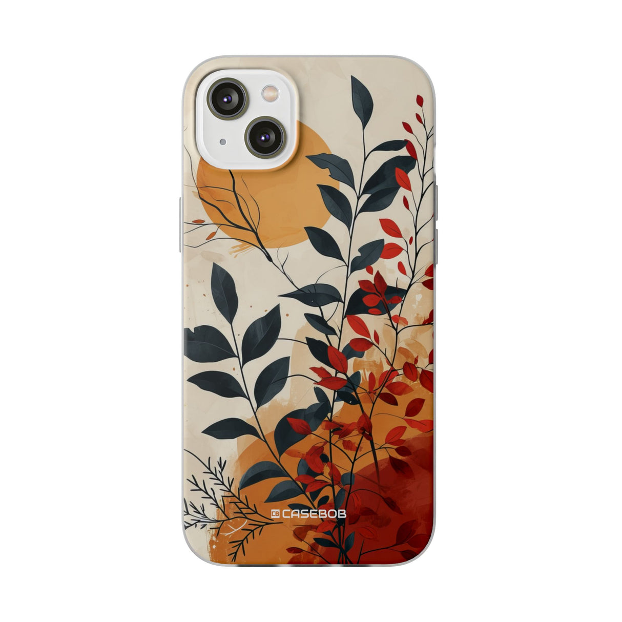 Botanical Serenity | Flexible Handyhülle für iPhone