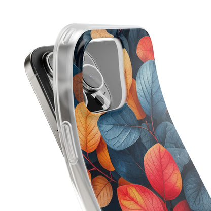 Vibrant Nature Leaves - Flexi iPhone 16 Phone Case