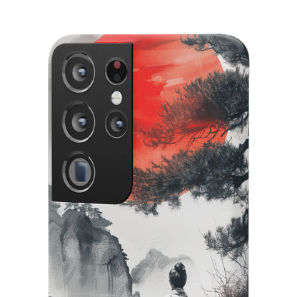 Zen Harmony: Japanese Serenity in Motion Samsung S21 - Slim Phone Case