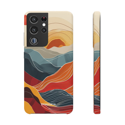 Sunset Waves | Slim Phone Case for Samsung