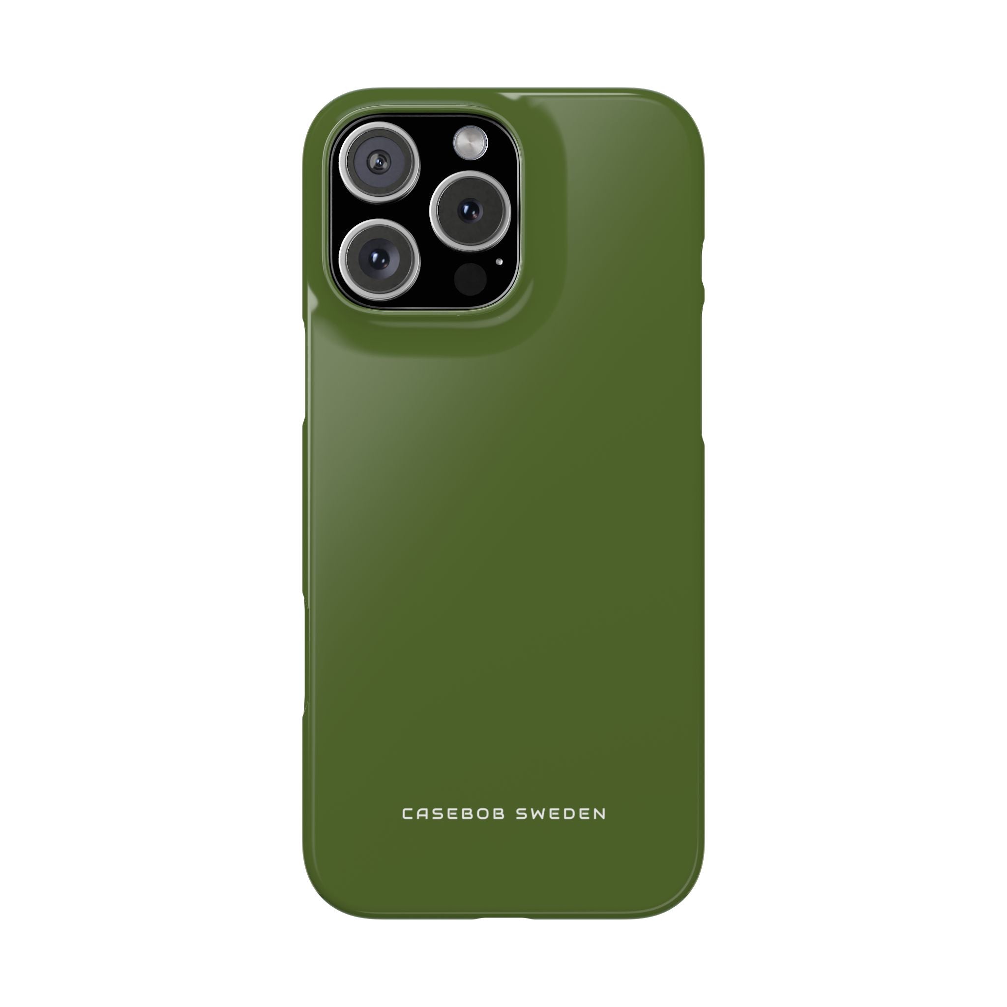 Dark Olive Green iPhone 16 - Slim Phone Case