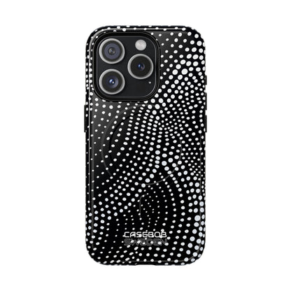 Waves of Dots iPhone 15 - Tough+