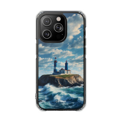 Lighthouse Guards Waves iPhone Case - Impact