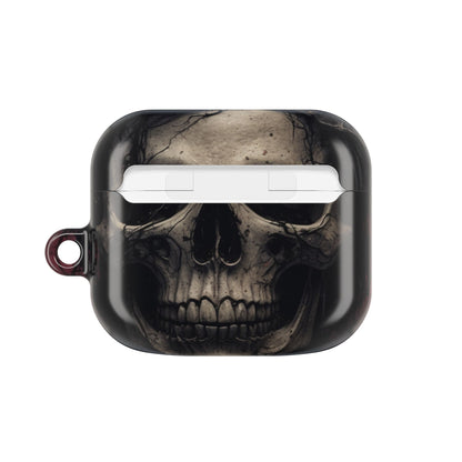 Winged Skull Rose - AirPods Case