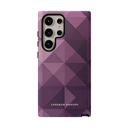 Gradient Purple Mosaic Samsung S24 - Tough Phone Case