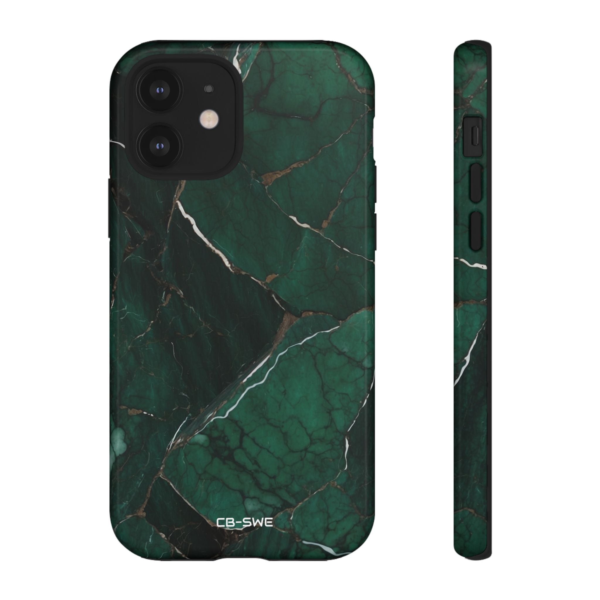 Emerald Veins Flow - iPhone Case
