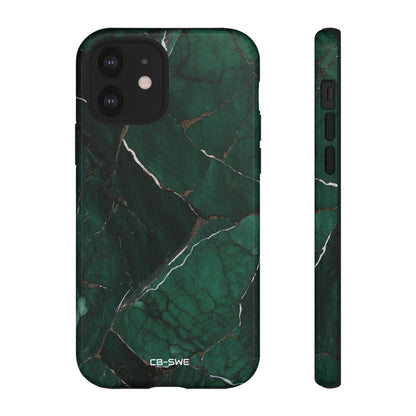 Emerald Veins Flow - iPhone Case