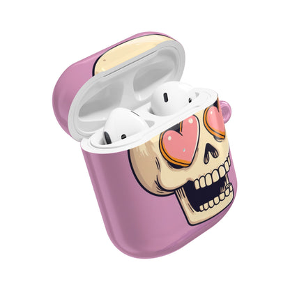 Heart Eyes Skull - AirPods Case