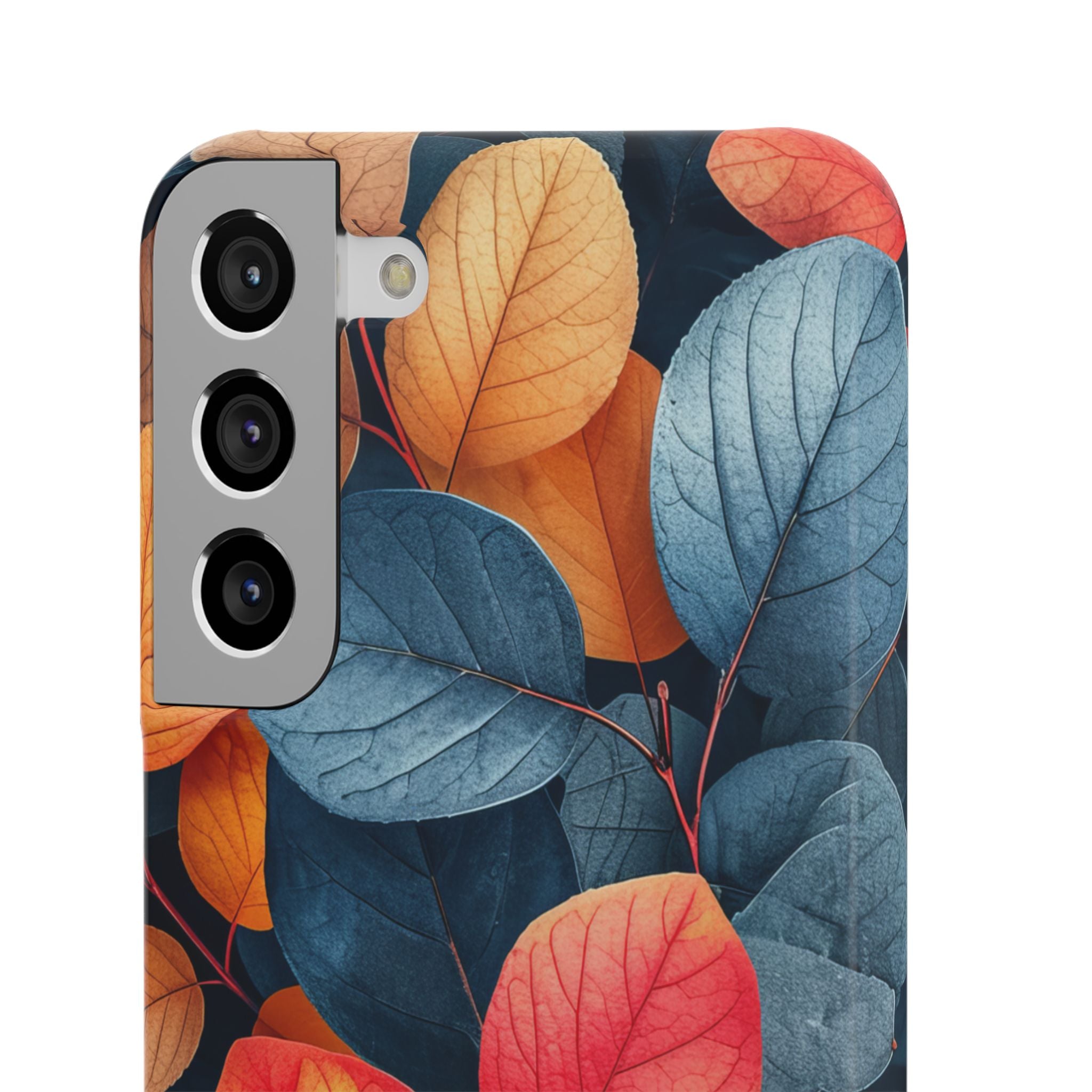 Vibrant Nature Leaves - Slim Samsung S22 Phone Case