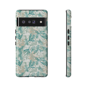 Light Green Leaf - Protective Phone Case