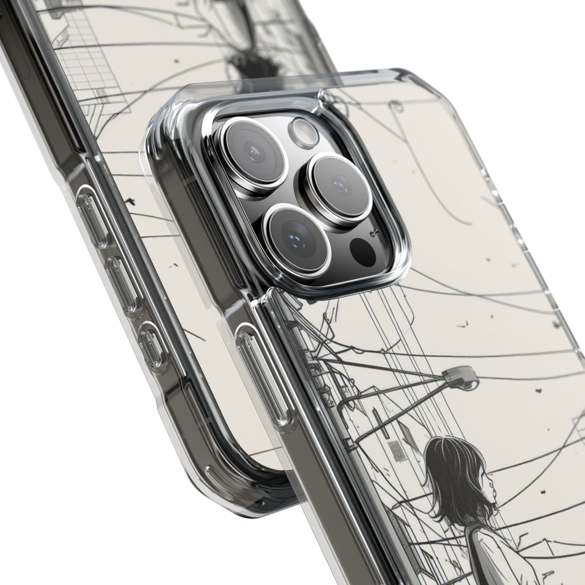 Urban Zen Serenity iPhone 16 - Clear Impact Phone Case