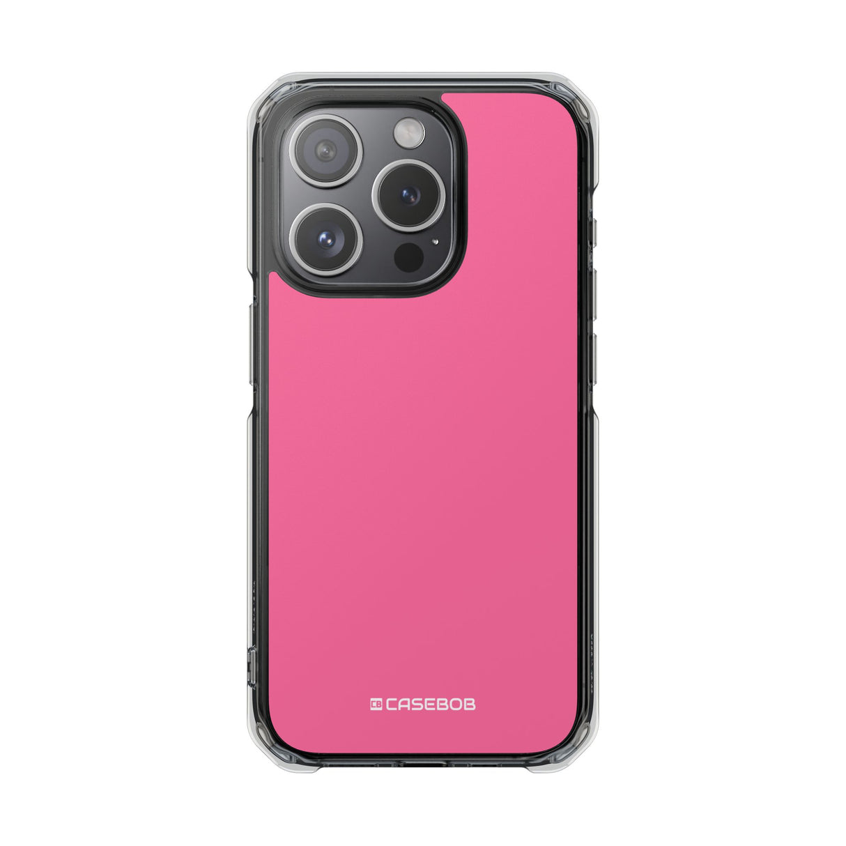 French Pink | Handyhülle für iPhone (Clear Impact Case – magnetisch)