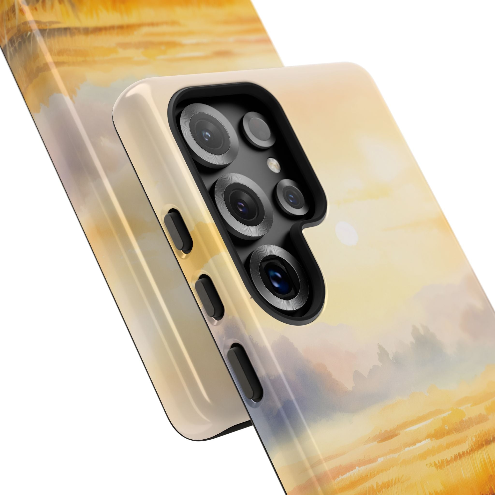 Glowing Sunrise Samsung S25 Ultra Case - Tough