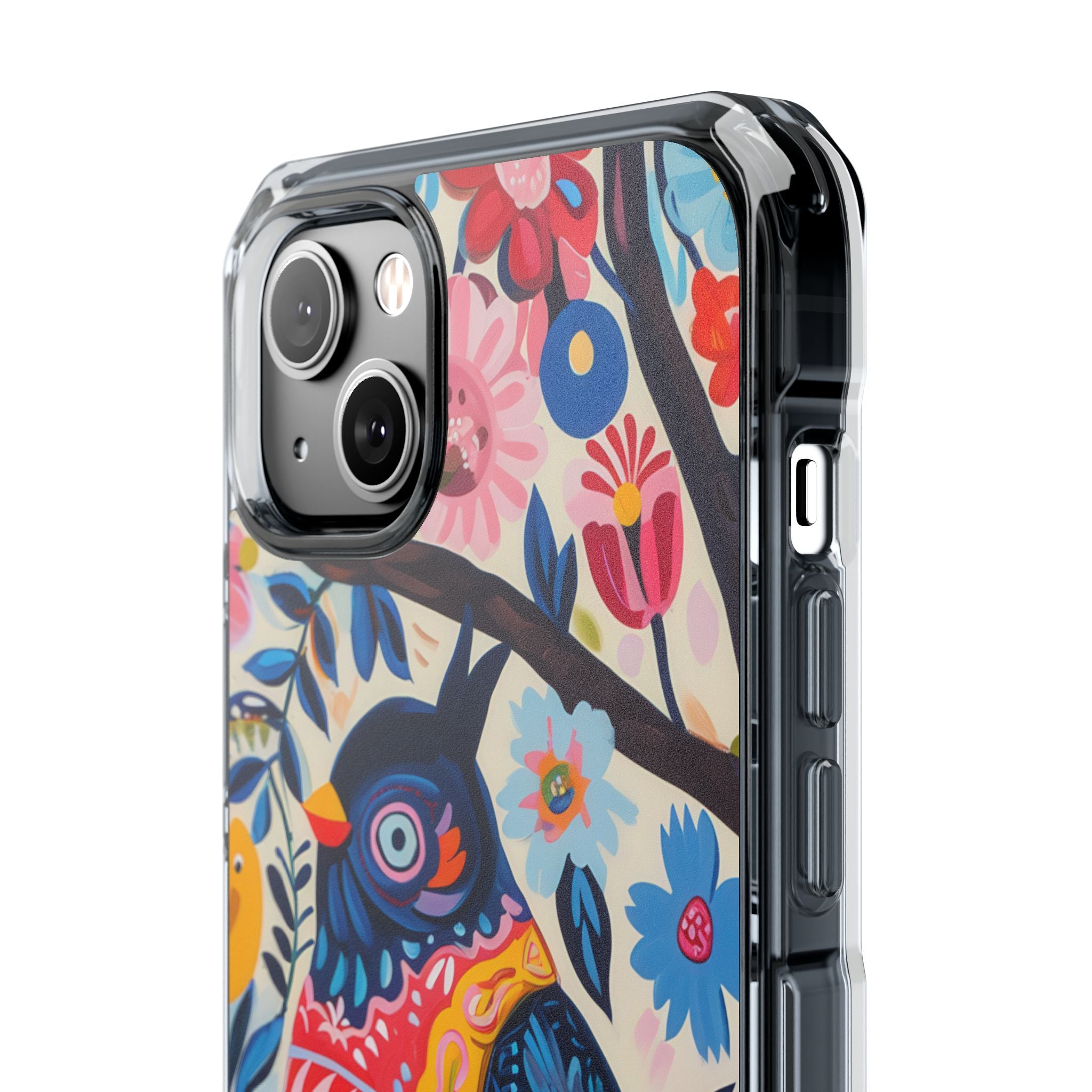 Owl Bloom iPhone 14 Plus Case - Impact