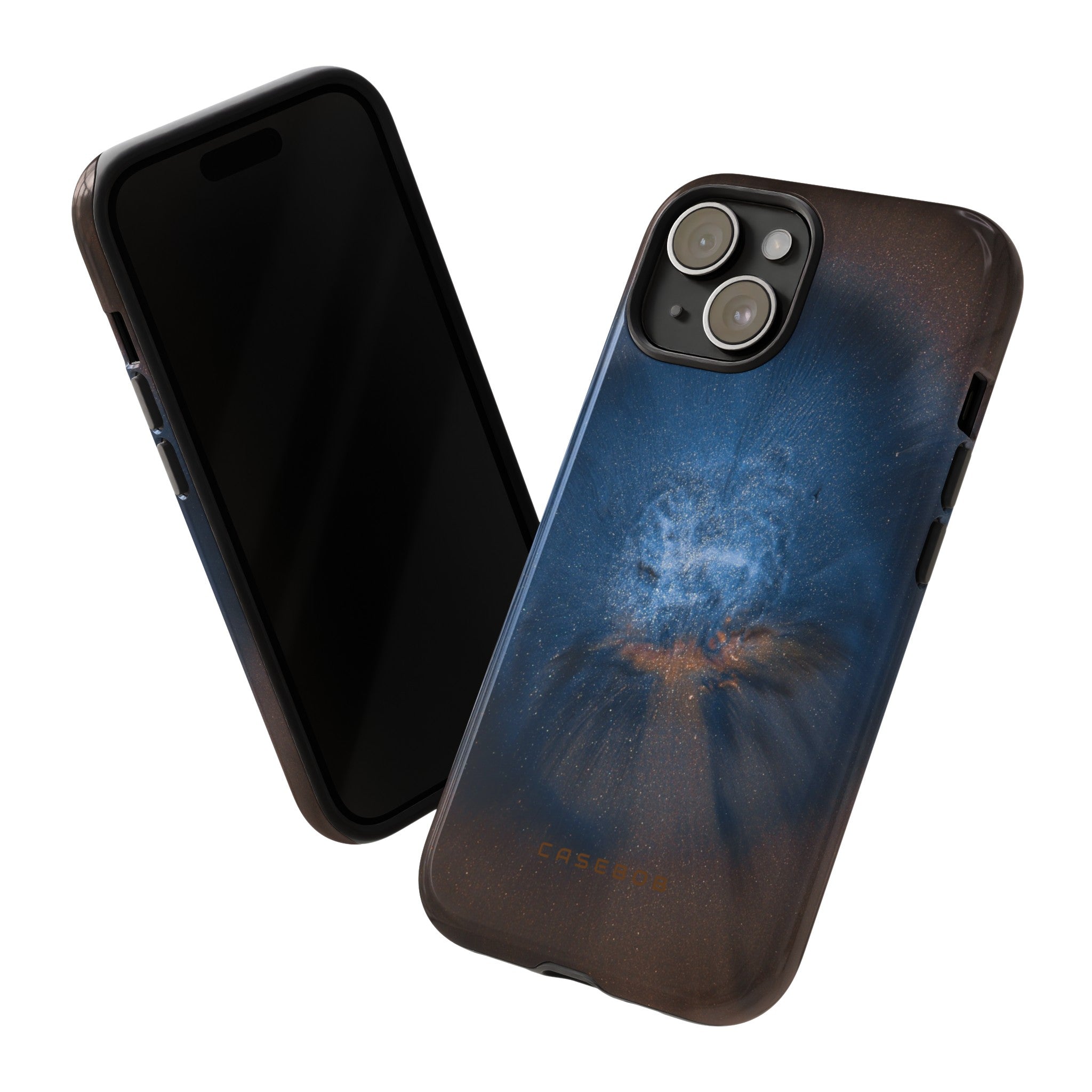 Blue Space Ink Art - Protective Phone Case