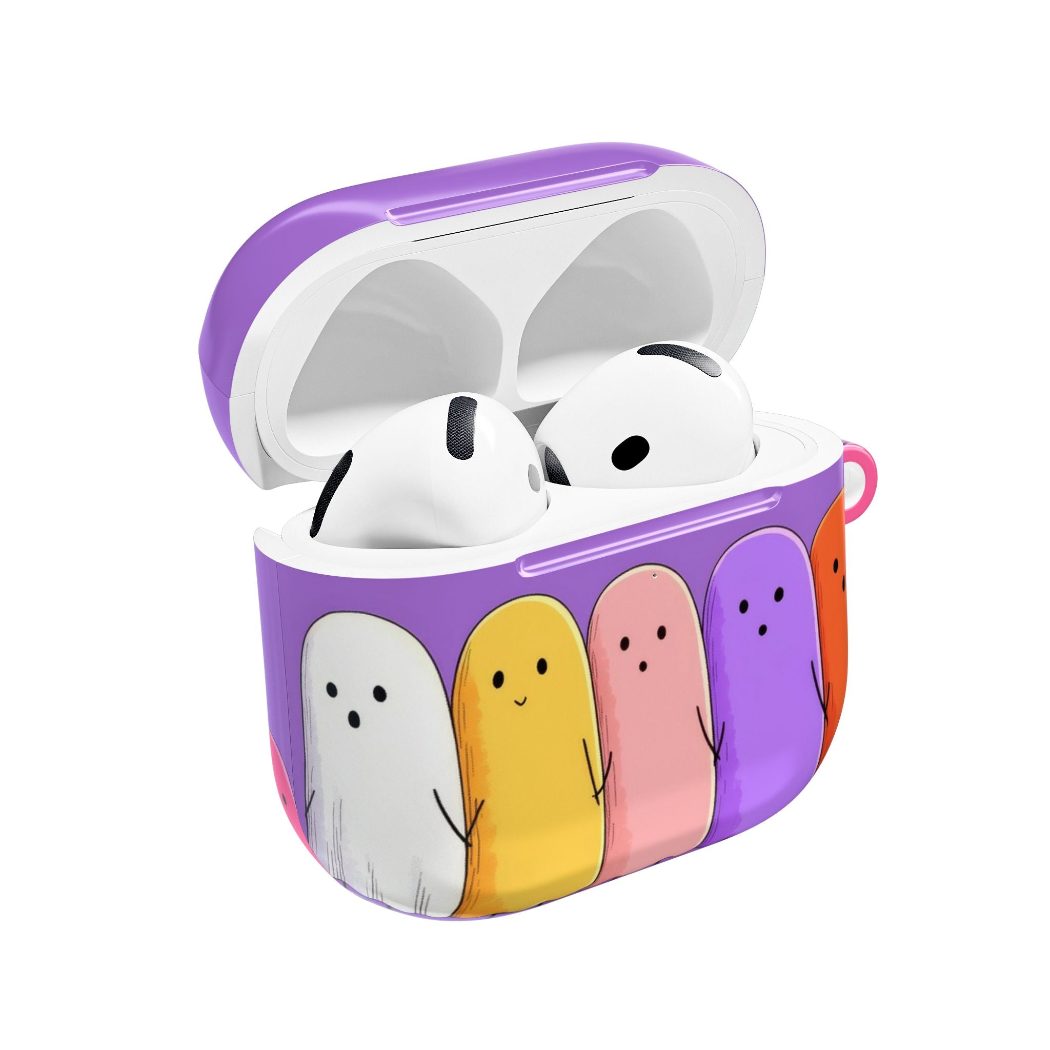 Colorful Ghosts Line - AirPods Case