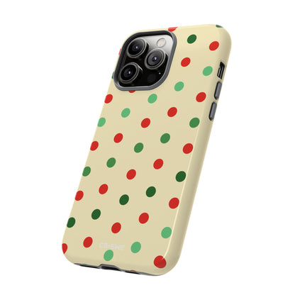 Colorful Dots Dance - iPhone Case