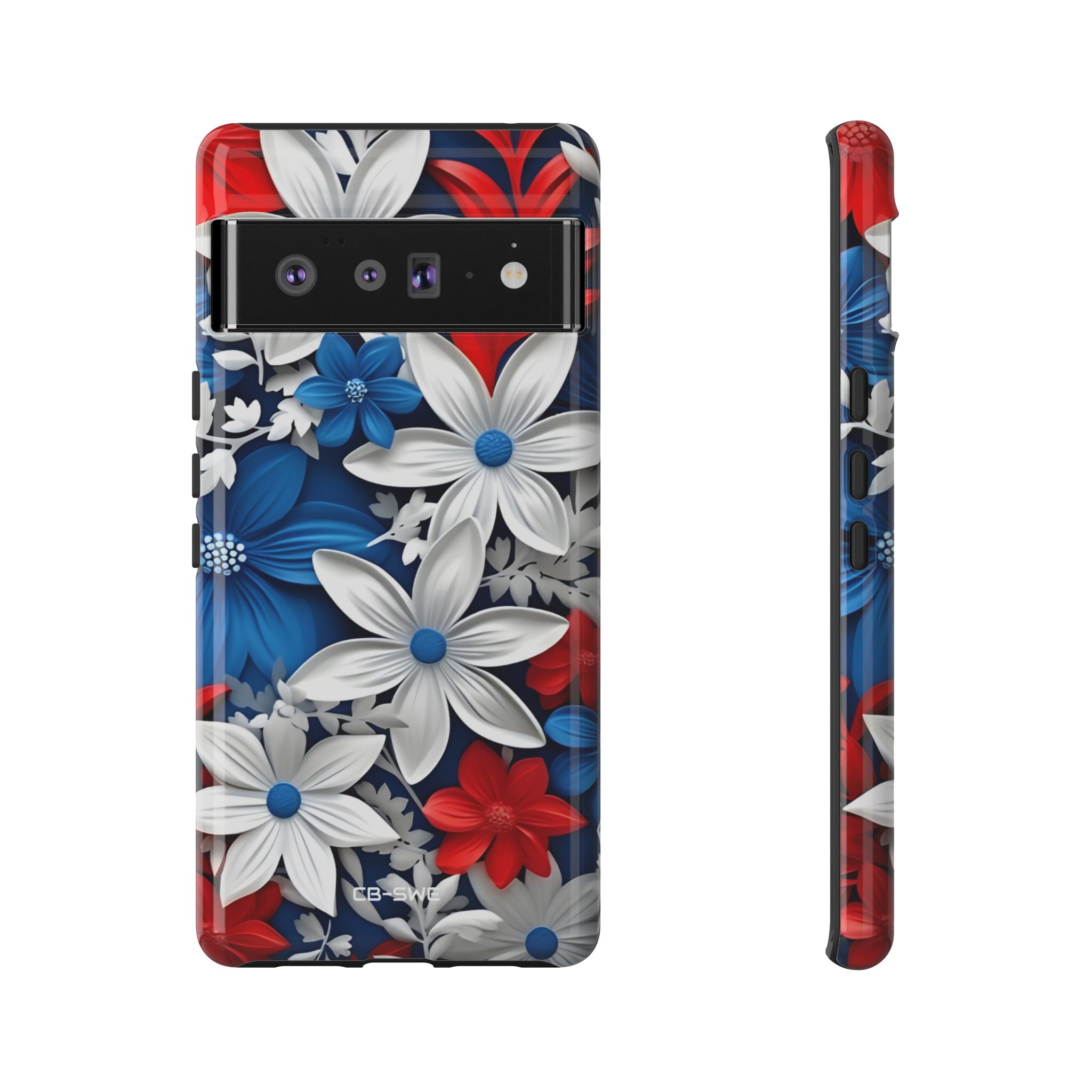 Floral Sculpture Blooms - Google Pixel Case