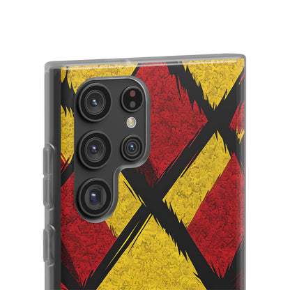 Vibrant Geometric Diamonds Samsung S22 Ultra - Soft Case
