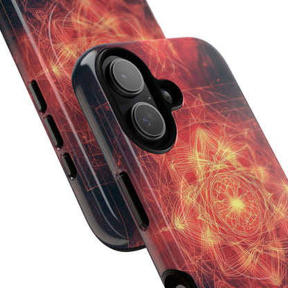 Radiant Mandala iPhone 17 Case - Tough+
