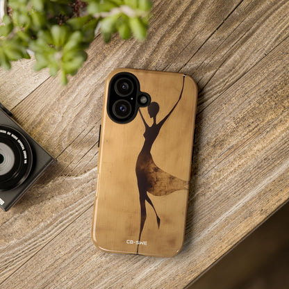 Dancer Shapes Light - iPhone Case