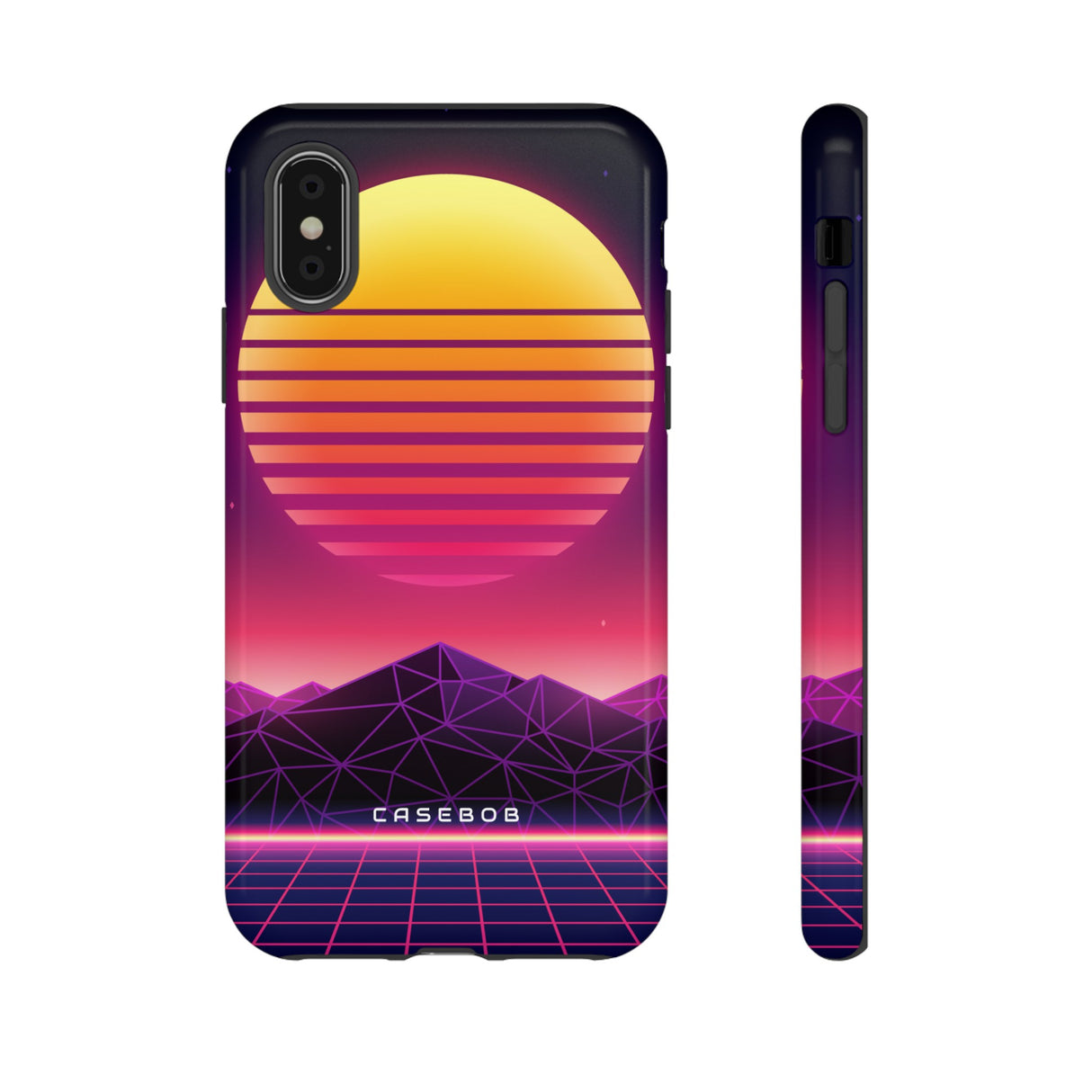 Retro Futurism Art iPhone Case |Tough|