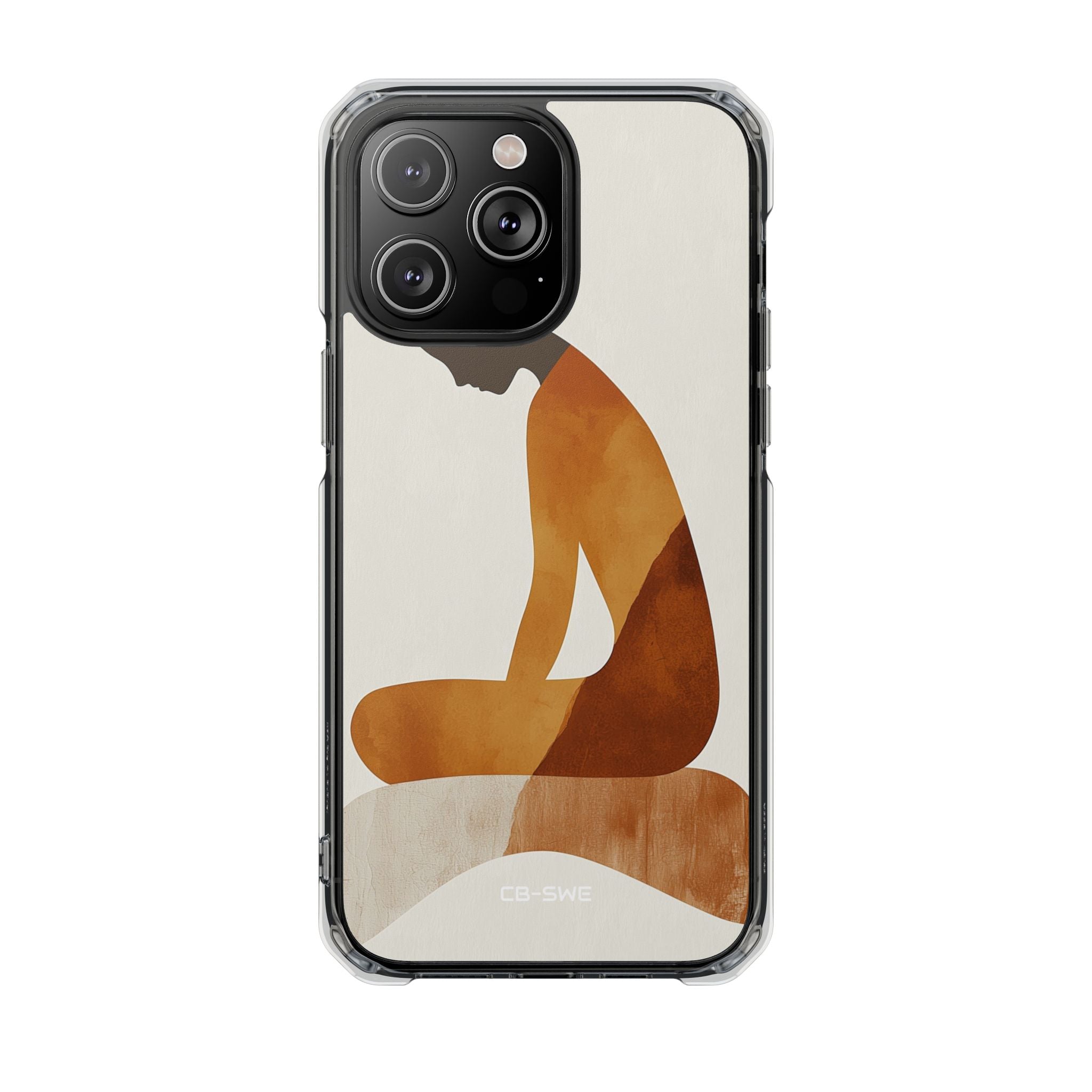 Silhouette Reflects Emotion iPhone Case - Impact