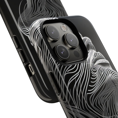Fluid Face Lines iPhone 14 - Tough+