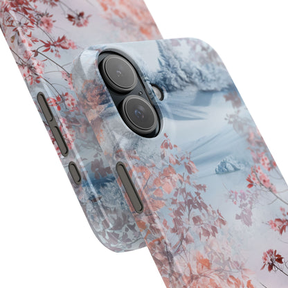 Floral Serenity Case - Slim iPhone 16 Phone Case