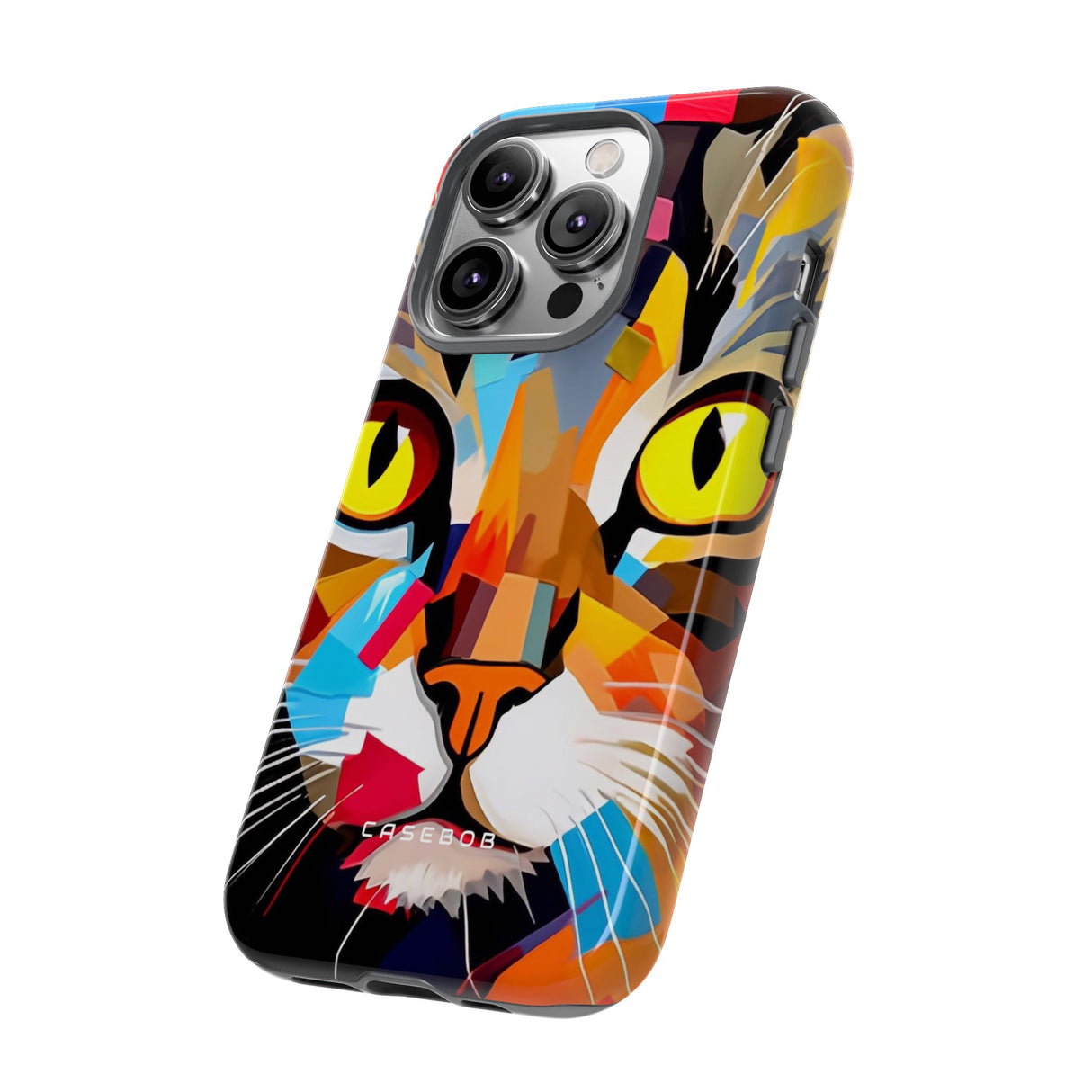 Abstrakte Kitty Palette - Schutzhülle fürs Handy