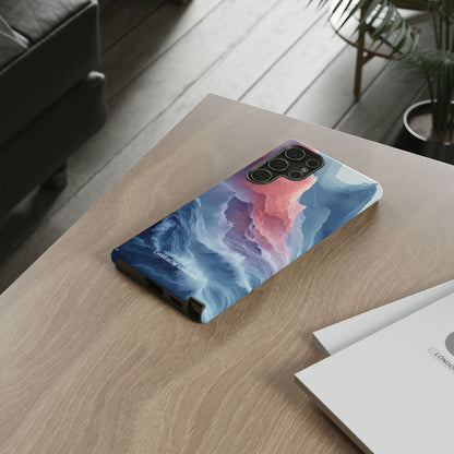 Mountain Wave Serenity - Tough Samsung S22 Phone Case