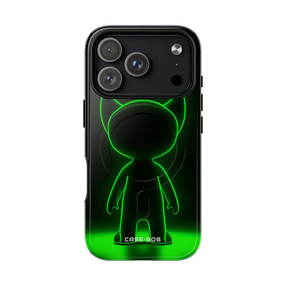 Neon Horned Glow iPhone 17 Pro Case - Tough+