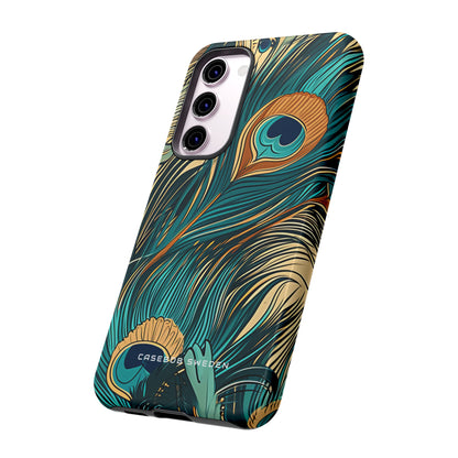 Art Nouveau Peacock Elegance Samsung S23 - Tough Phone Case