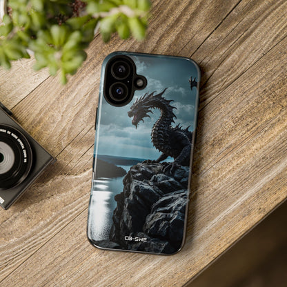 Dragon Soars Moonlight - iPhone Case