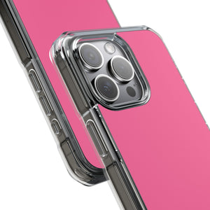 French Pink | Handyhülle für iPhone (Clear Impact Case – magnetisch)